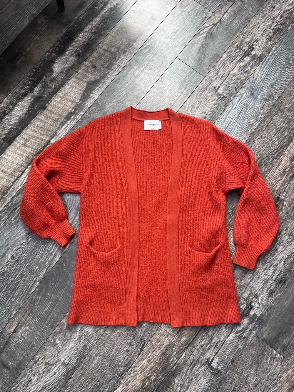 Aritzia Wilfred Free 100% Merino Wool Cardigan- S